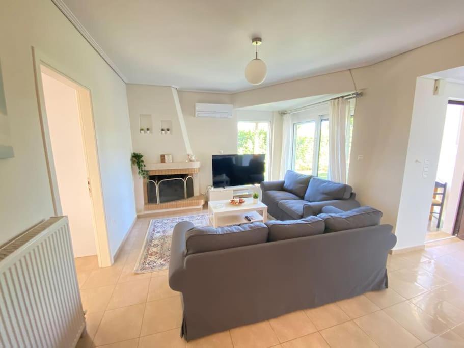 Cozy 2 Room Apartment With Garden Near Athens Air-Port Αρτέμιδα Εξωτερικό φωτογραφία